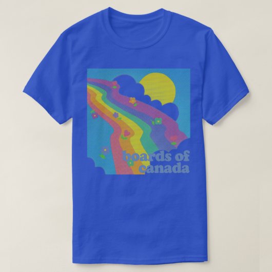 Retro 70s Style Boards of Canada Fan Art3 T-shirt (Design voorkant)