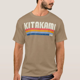 Retro  70s Style Kitakami, Japan T-shirt