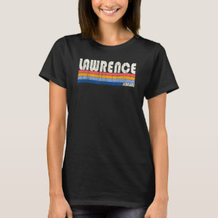 Retro  70s Style Lawrence Kansas T-shirt