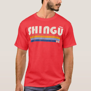 Retro  70s Style Shingu, Japan T-shirt