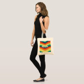 Retro 70s  tote bag (Voorkant (model))