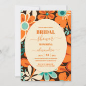 Retro 70s Vrijgezellenfeest Kaart (Voorkant)