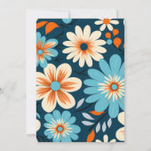 Retro 70s Vrijgezellenfeest Kaart (Achterkant)