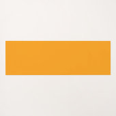 Retro 70s Yellow Pink Daisy Floral Pattern Yogamat (Achterkant (horizontaal))