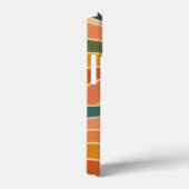 Retro 70s Zonsondergang Golven & Palmboom Esthetie Case-Mate iPhone Case (Achterkant / Rechts)