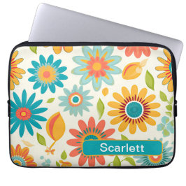 Retro 7 laptop sleeve