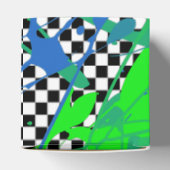 Retro 80/90's Hip Hop Baby shower Foto Bedankdoosjes (Bovenkant)