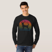 Retro 80 S Chihuahua Sweat Crop Top (Voorkant volledig)