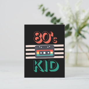 RETRO 80'ER - BANDJELIEFHEBERS BRIEFKAART