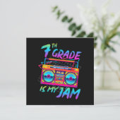 Retro 80s 7e klas is mijn favoriet terug naar scho (Staand voorkant)