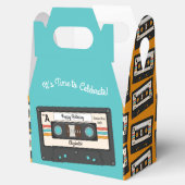 Retro 80's 90 Cassettebandje Music Birthday Party Bedankdoosjes (Geopend)