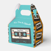 Retro 80's 90 Cassettebandje Music Birthday Party Bedankdoosjes (Voorkant Zijde)