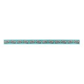 Retro 80's 90 Cassettebandje Music Birthday Party Satijnen Lint (Voorkant)