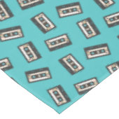 Retro 80's 90 Cassettebandje Music Birthday Party Tafelkleed (Gekanteld)