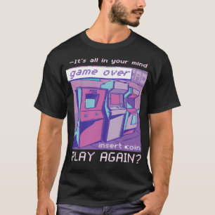 Retro 80s 90s Nostalgische Arcade Vaporwave esthet T-shirt