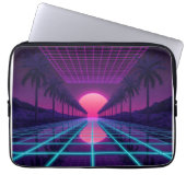Retro 80s Aesthetic Laptop Cases  (Voorkant)