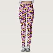 Retro 80's Aesthetic Leggings (Voorkant)