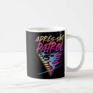 Retro  80s Apres Ski Patrol Koffiemok