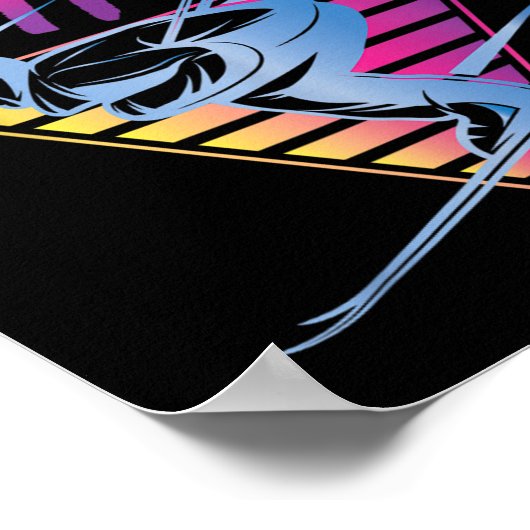 Retro 80s Apres Ski Patrol Poster (Hoek)