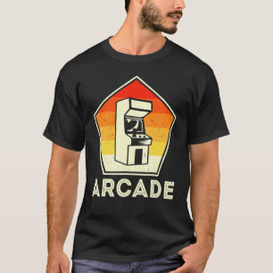 Retro  80s Arcade Video Game Machine Gamer T-shirt