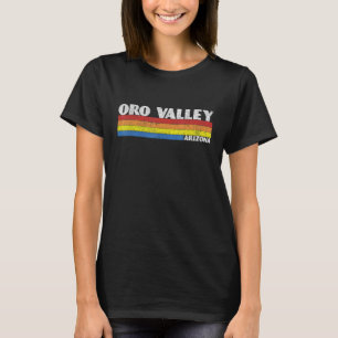 Retro 80s Arizona AZ Souvenir Oro Valley T-shirt