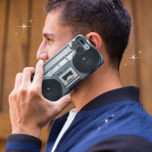  Retro 80s Boombox Cassette Speler Case-Mate iPhone Case