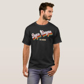 Retro 80s Bryce Canyon Utah UT T-shirt (Voorkant volledig)