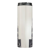 Retro 80s Cassette Recorders Patroon. Thermosbeker (Achterkant)