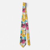 Retro 80s Custom Tie – Elegant Fashion Stropdas (Voorkant)