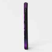 Retro 80s Disco Dance Party Neon Paarse Funky Case-Mate iPhone Case (Achterkant/links)