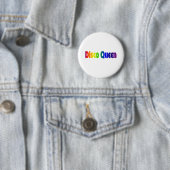Retro 80's | Disco Queen 80's Ronde Button 5,7 Cm (In situ)