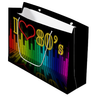 Retro 80's Equalizer Party Groot Cadeauzakje