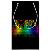 Retro 80's Equalizer Party Klein Cadeauzakje (Achterkant)