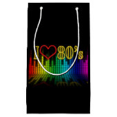 Retro 80's Equalizer Party Klein Cadeauzakje (Voorkant)