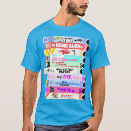 Retro 80s Films VHS Stack T-shirt