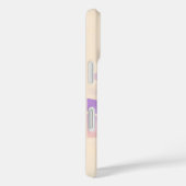 Retro 80s Flamingo Sfeer – Pastelkleurige Zonsonde Case-Mate iPhone Case (Achterkant / Rechts)