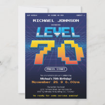 Retro 80s Grappig 70e verjaardagsfeestje