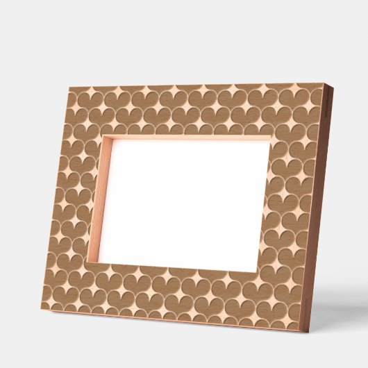 Retro 80's Hart Valentijnsdag Huwelijksjubileum Gegraveerde Lijstjes (Links)