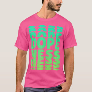 Retro 80s Hip Hop Rap Cultuur Dopenesss T-shirt