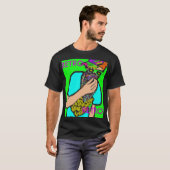 retro 80s hiphop t-shirt (Voorkant volledig)