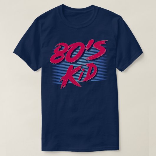Retro 80s Kind T-shirt (Design voorkant)