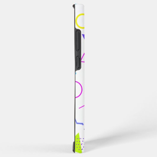 Retro 80s Memphis Geometric Pattern Samsung Galaxy Hoesje (Rechterkant)