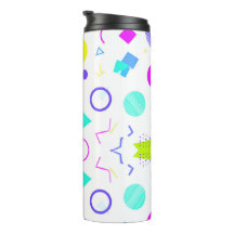 Retro 80s Memphis Geometric Pattern