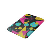 Retro 80s Memphis geometrisch ontwerp Badmat (Gekanteld)