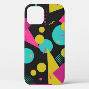 Retro 80s Memphis geometrisch ontwerp Case-Mate iPhone Case