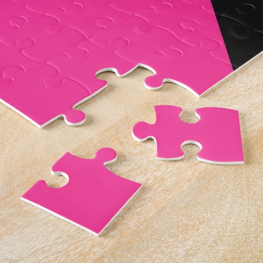 Retro 80s Memphis geometrisch ontwerp Legpuzzel (Zijkant)