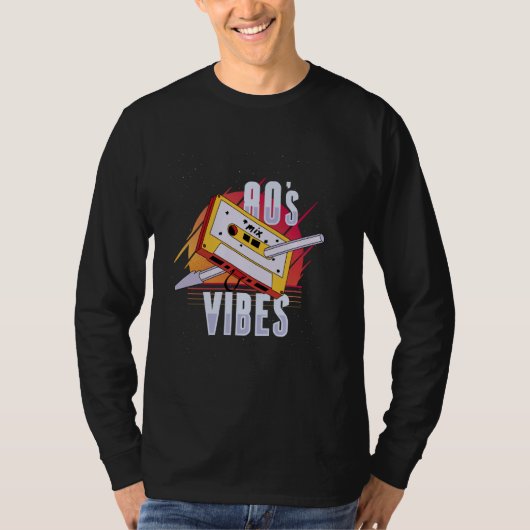 Retro 80s Music Design U2013 voor echte nostalgie T-shirt (Voorkant)