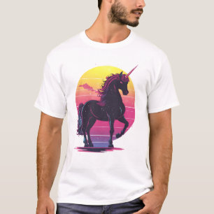 Retro 80s Neon Eenhoorn (1) T-shirt