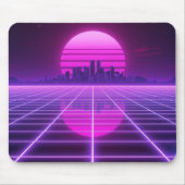 Retro 80s Neon Gel Muismat (Voorkant)