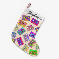Retro 80's Neon Patterned Cassettebandjes van 90's